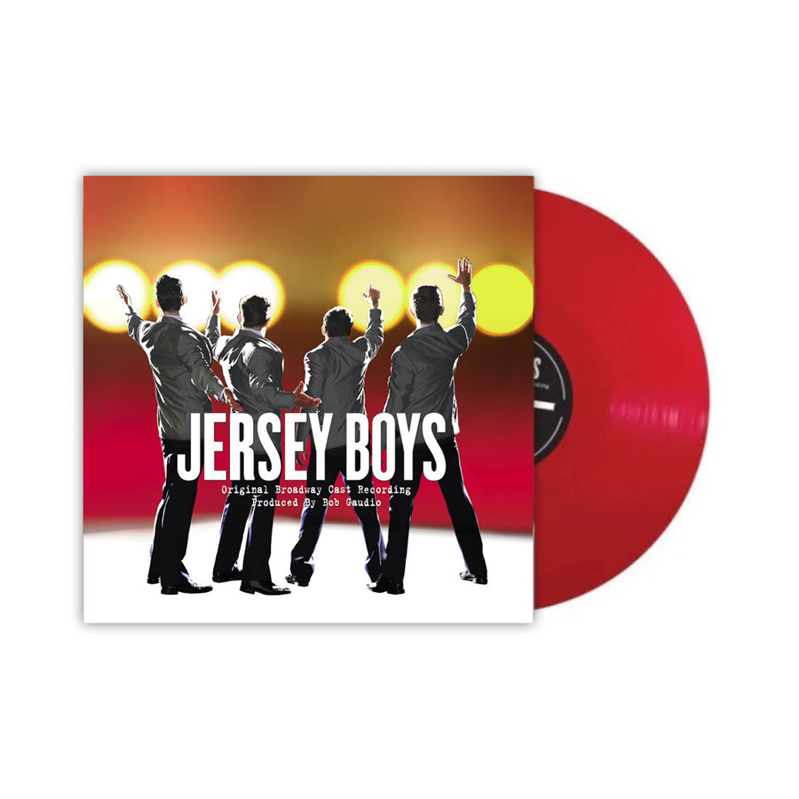Jersey Boys Original Broadway Cast Recording Exclusive Limited Edition Red Color LP Vinyl Record