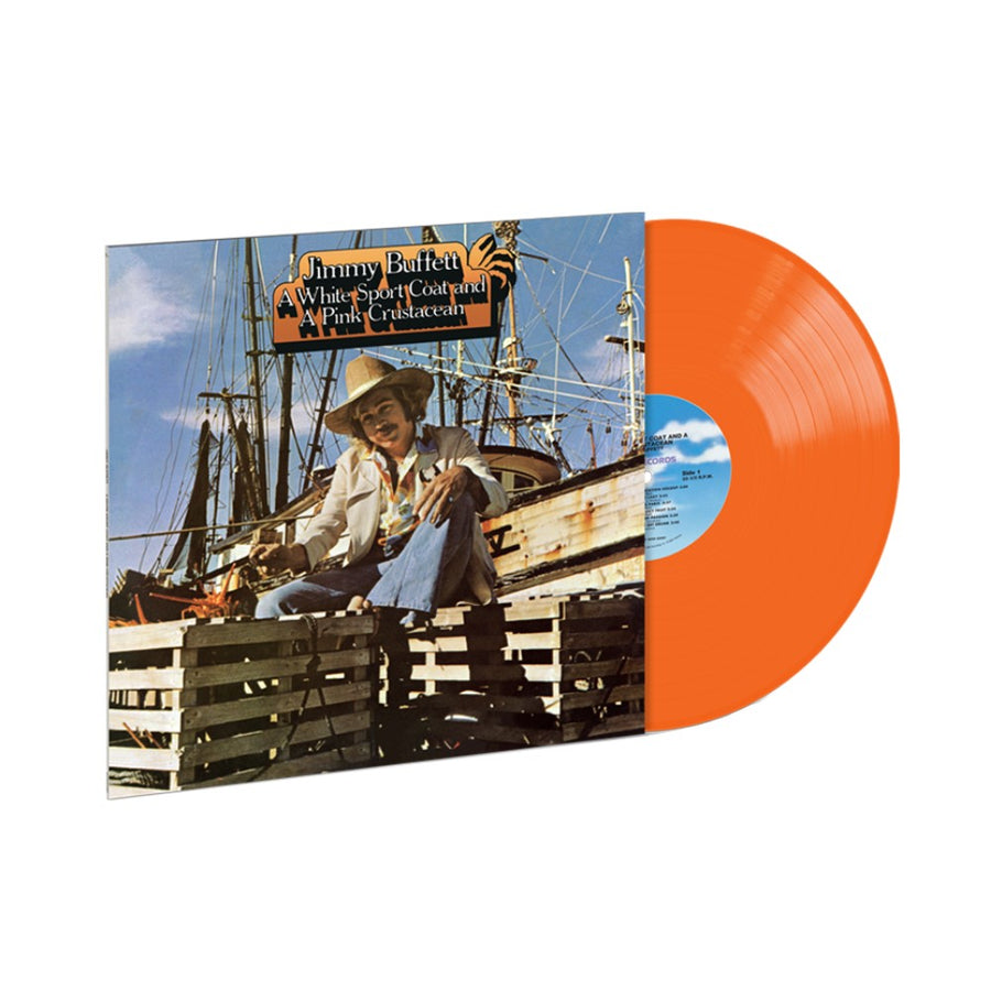 Jimmy Buffett - A White Sport Coat and a Pink Crustacean Exclusive Limited Orange Color Vinyl LP