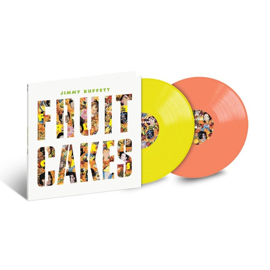 Jimmy Buffett - Fruitcakes Exclusive Limited Sunshine Ray/Apricot Color Vinyl 2x LP