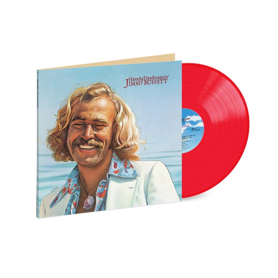 Jimmy Buffett - Havana Daydreamin Exclusive Limited Carmine Red Color Vinyl LP