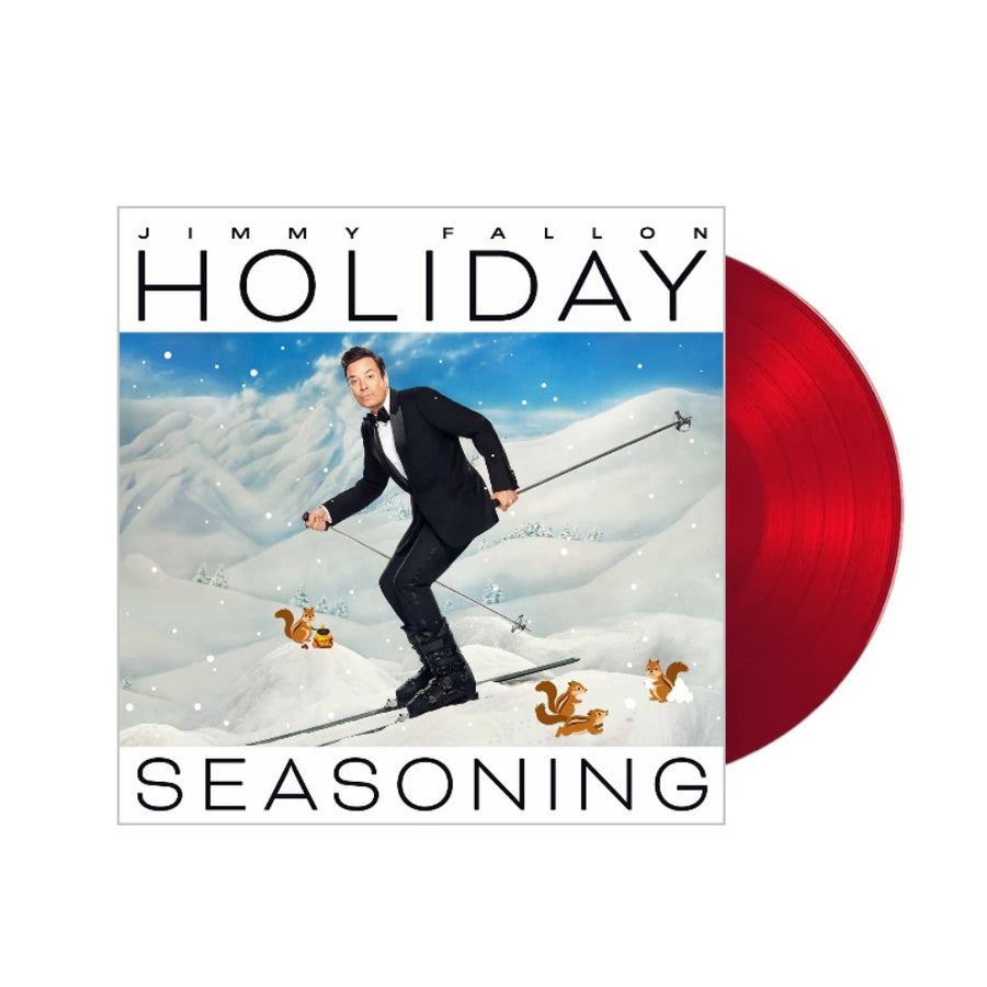 Jimmy Fallon - Holiday Seasoning Exclusive Limited Translucent Ruby Red Color Vinyl LP