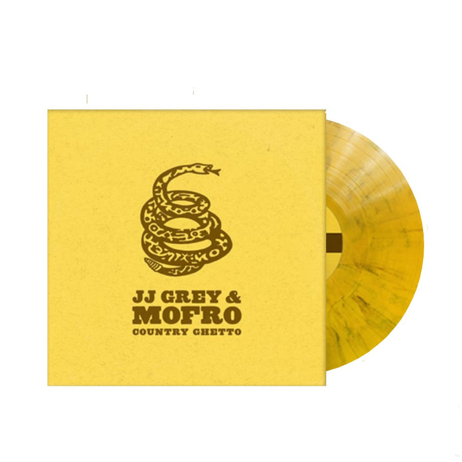 JJ Grey & Mofro - Country Ghetto Exclusive Limited Yellow Marble Color Vinyl LP