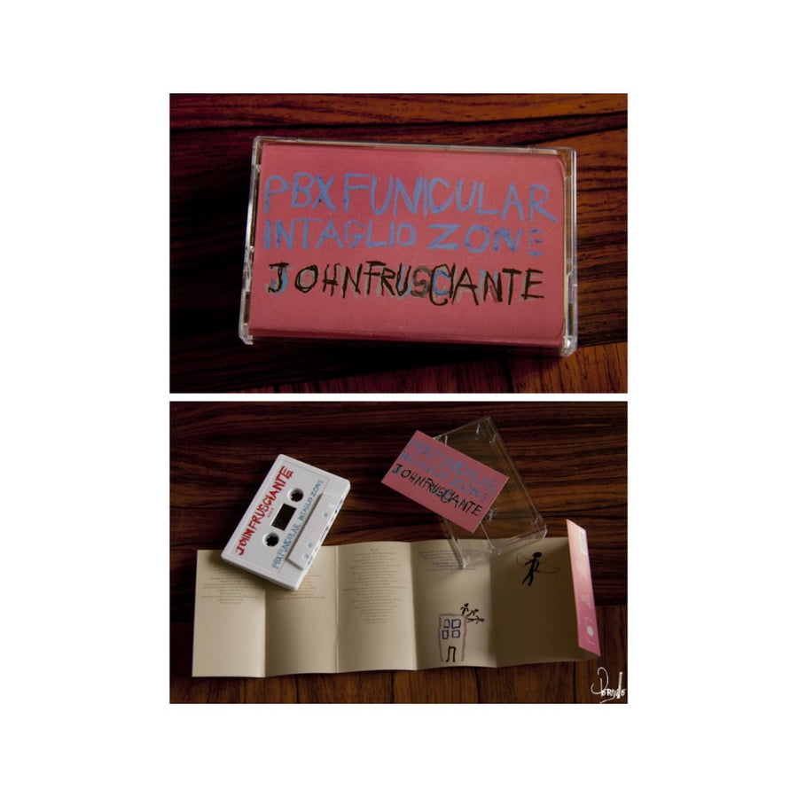 John Frusciante - PBX Funicular Intaglio Zonees Limited White Color Cassette