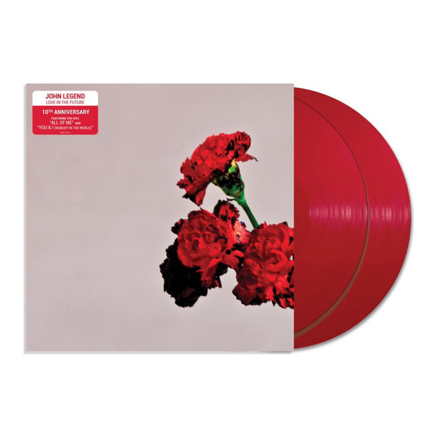 John Legend - Love In The Future Exclusive Limited Edition Apple Red Color Vinyl LP Record