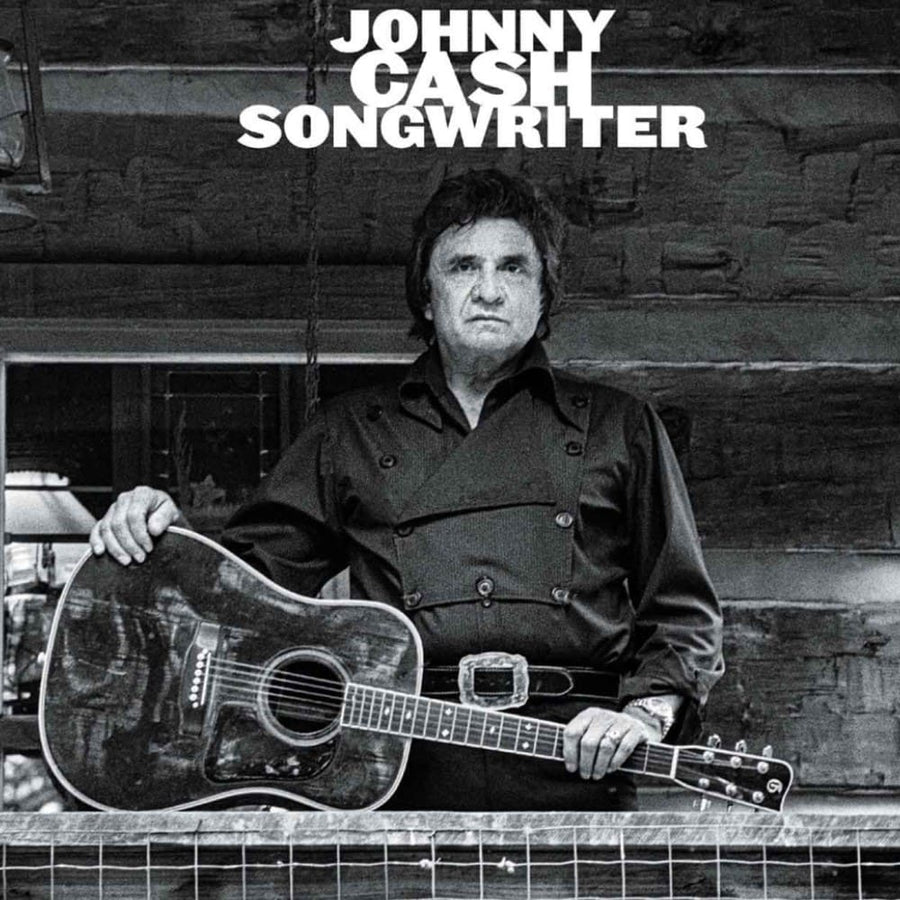 Johnny Cash - Songwriter Exclusive Limited Translucent Black Ice/Bone Splatter Color Vinyl - Country LP