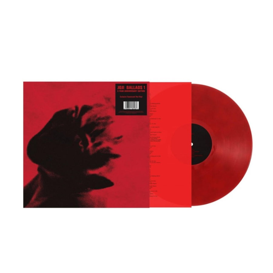 Joji - Ballads 1 (5th Anniversary) Exclusive Edition Translucent Red Color Vinyl LP