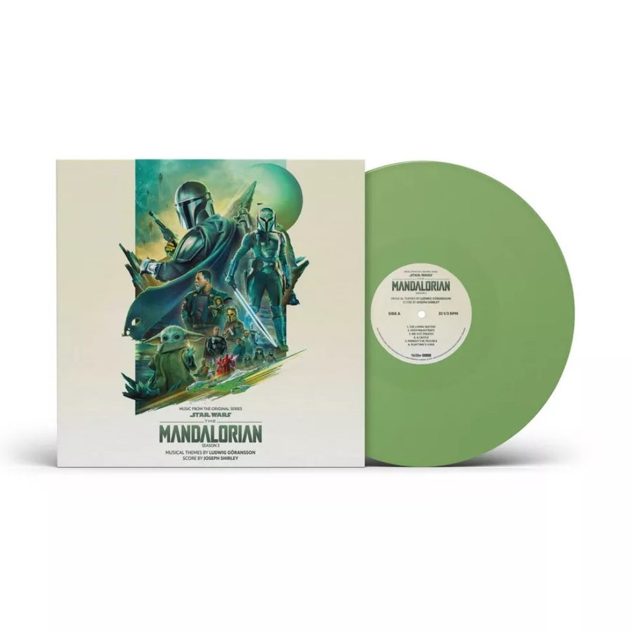 Joseph Shirley, Ludwig Goransson - Mandalorian S3 Exclusive Limited Olive Green Color Vinyl LP
