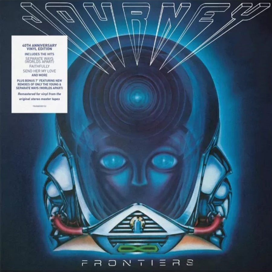 Journey - Frontiers 40th Anniversary Exclusive Limited Clear LP +7” Vinyl Record