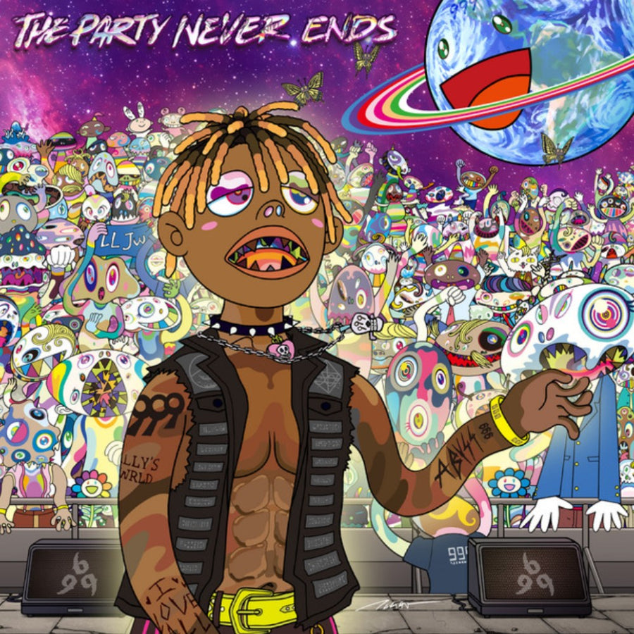 Juice WRLD - The Party Never Ends Exclusive Limited Deep Sky Color Vinyl 2x LP