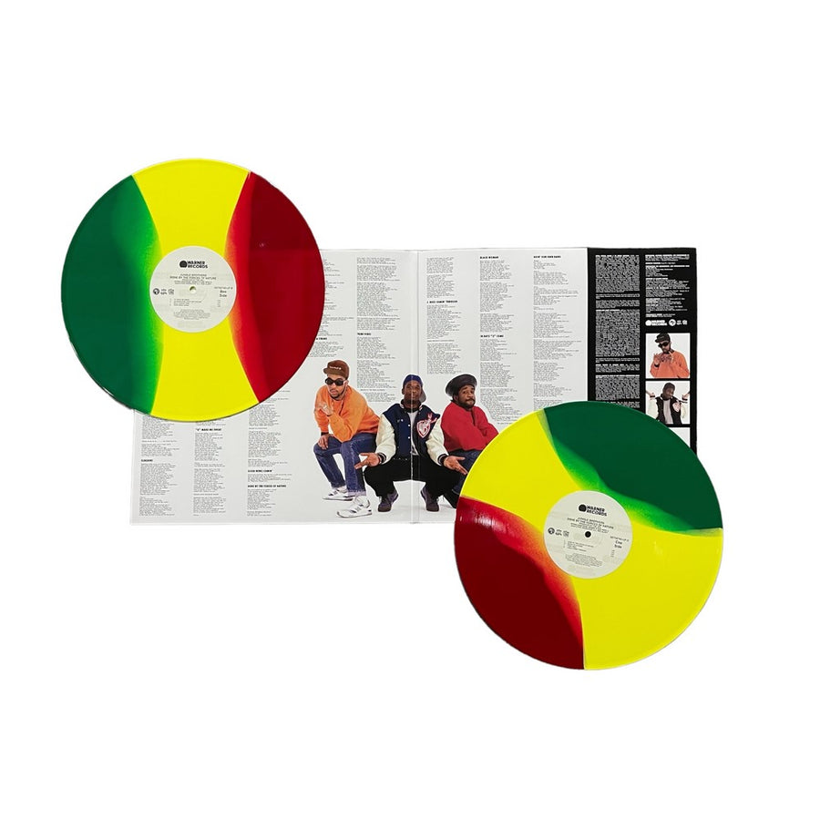 Jungle Brothers - Done By The Forces Of Nature Exclusive Limited Tri-Color Vinyl 2x LP + OBI