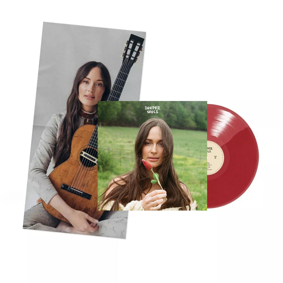 Kacey Musgraves - Deeper Well Exclusive Limited Crimson Clover Edition Half Opaque/Red Color Vinyl LP