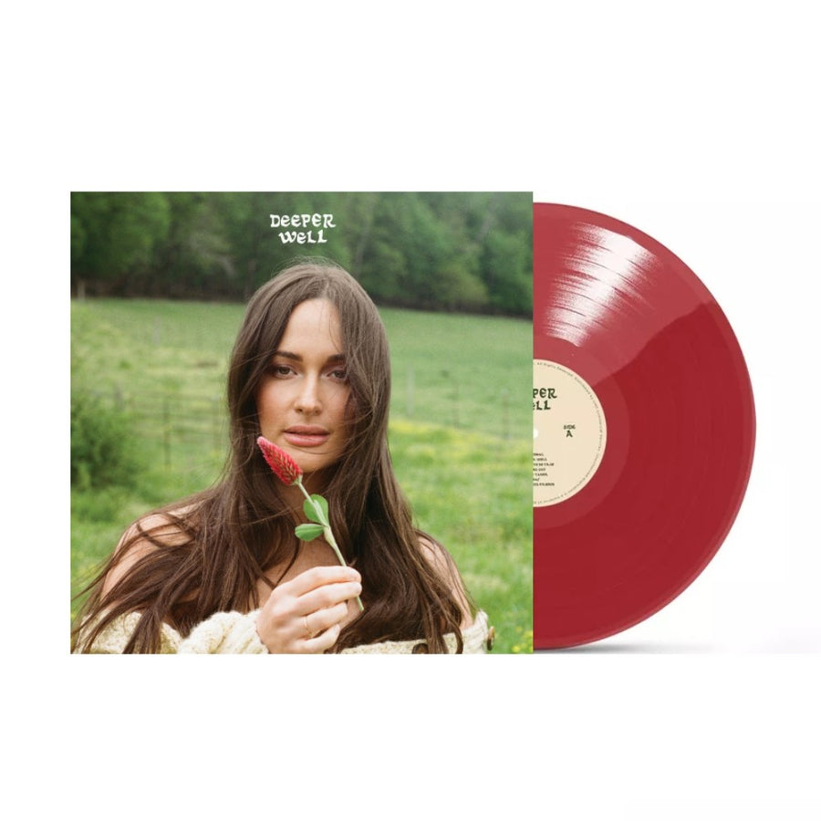 Kacey Musgraves - Deeper Well Exclusive Limited Crimson Clover Edition Half Opaque/Red Color Vinyl LP