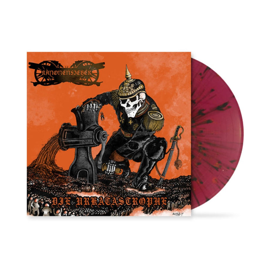 Kanonenfieber - Die Urkatastrophe Exclusive Limited Transparent Violet/Black Splatter Color Vinyl LP