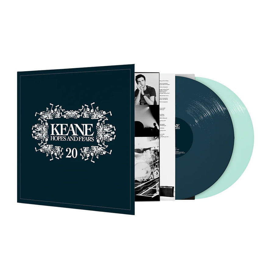 Keane - Hopes And Fears 20 Exclusive Limited Blue Color Vinyl 2x LP