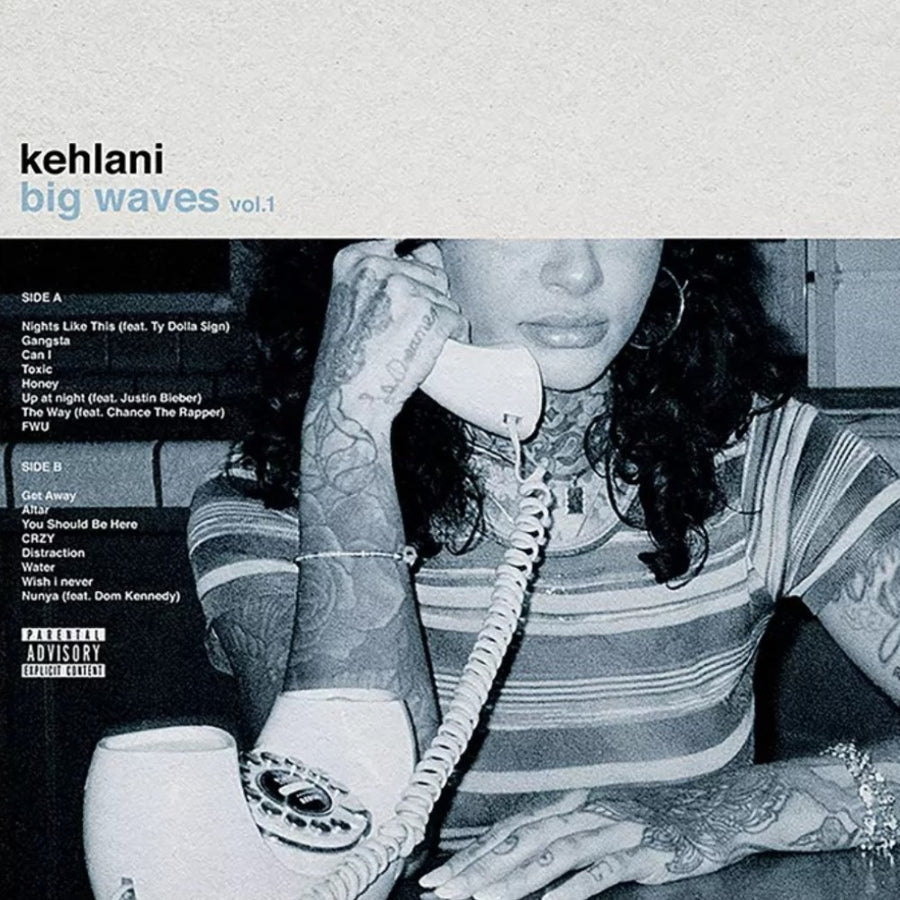 Kehlani - Big Waves Vol 1 Exclusive Limited White Color Vinyl LP