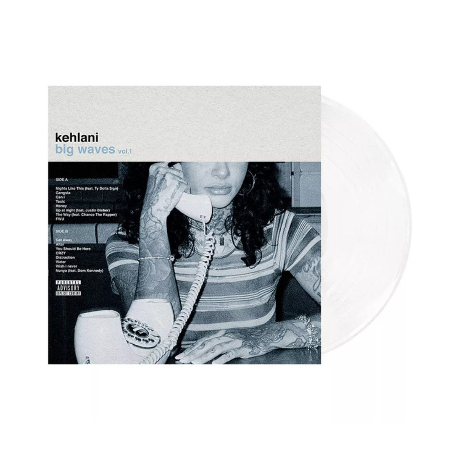 Kehlani - Big Waves Vol 1 Exclusive Limited White Color Vinyl LP