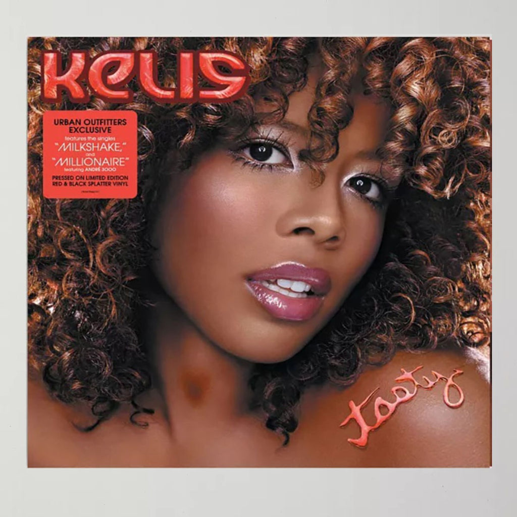 Kelis Tasty Exclusive Translucent Ruby with Black Splatter Vinyl LP ...