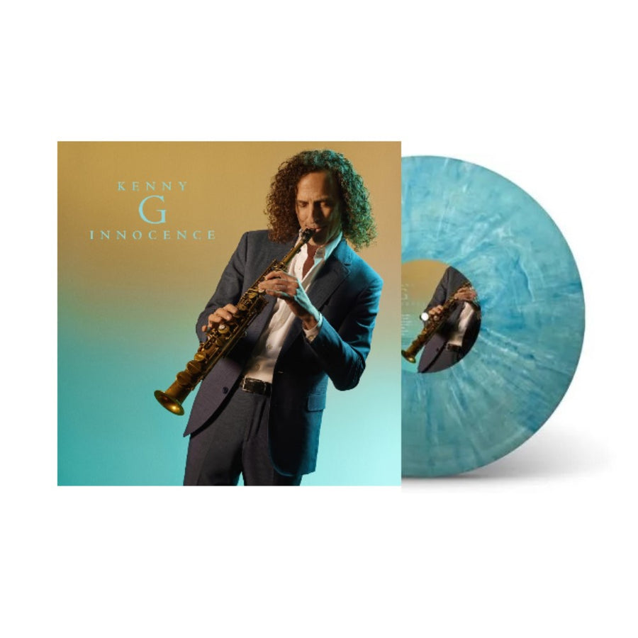 Kenny G - Innocence Exclusive Limited Edition Serenity Blue Opaque Color Vinyl LP Record
