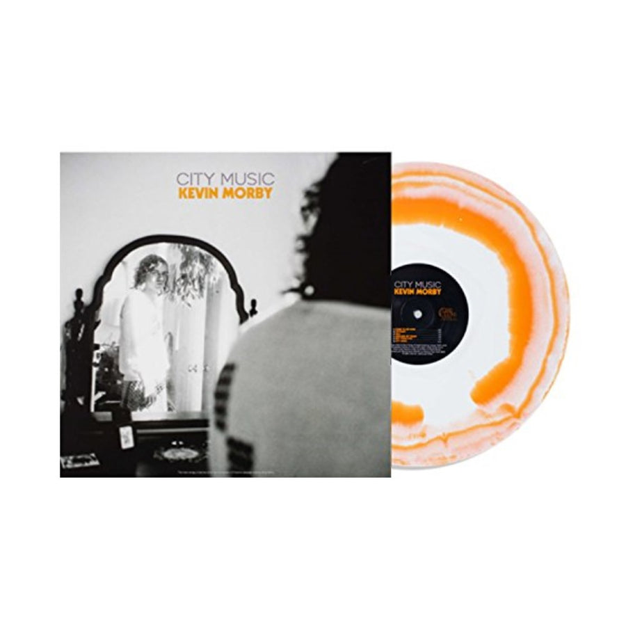 Kevin Morby - City Music Exclusive Club Edition White/Orange Blob Tie-Dye Color Vinyl LP