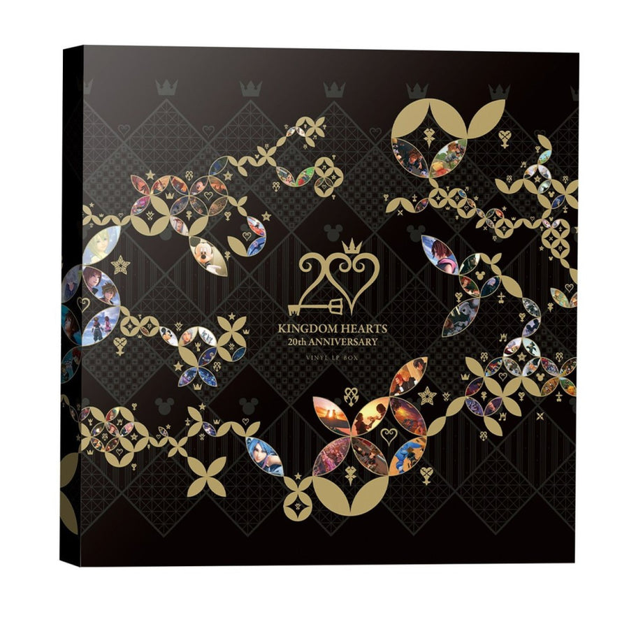 Kingdom Hearts 20th Anniversary Original Video Game Soundtracks Exclusive Limited Black Color Vinyl LP BoxSet