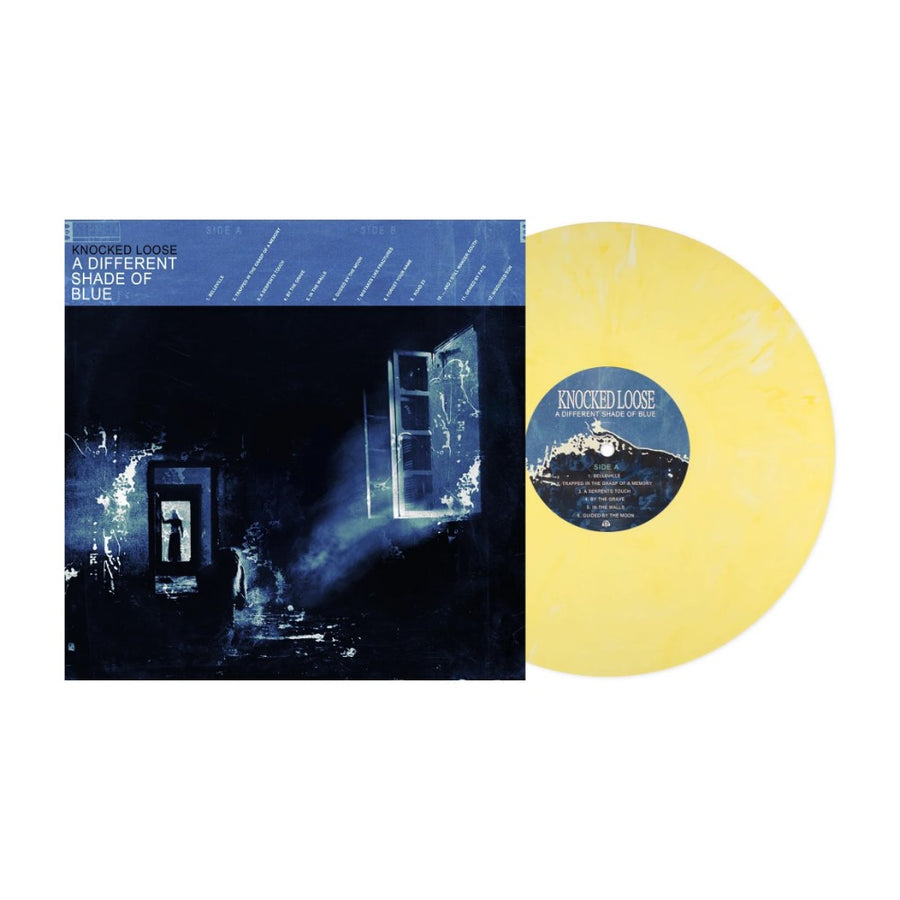 Knocked Loose - A Different Shade Of Blue Exclusive Limited Lemonade Marble Color Vinyl LP