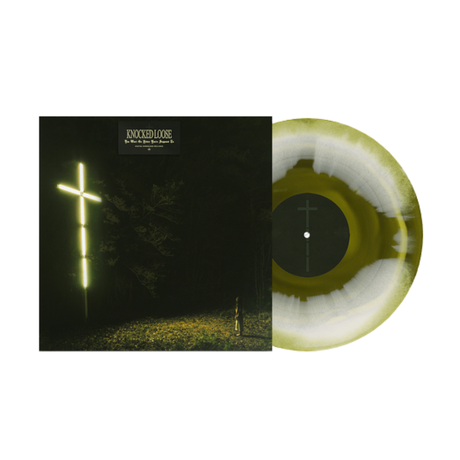 Knocked Loose - You Won't Go Before You're Supposed to Exclusive Limited White/Swamp Green Color Vinyl LP