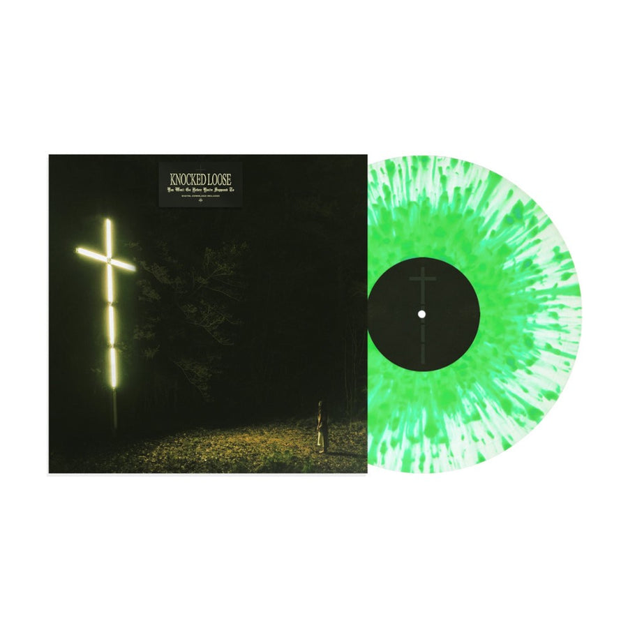 Knocked Loose - You Won’t Go Before You're Supposed To Exclusive Limited Clear/Mint Splatter Color Vinyl LP