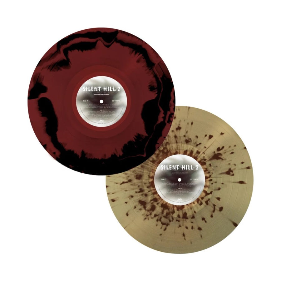 Konami Digital Entertainment - Silent Hill 2 (Original Video Game Soundtrack) Exclusive Limited Fog/Red & Black Swirl Color Vinyl 2x LP