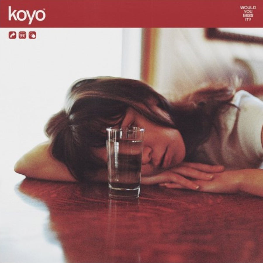 Koyo - Would You Miss It? Exclusive Limited Oxblood & Baby Pink Galaxy Color Vinyl LP