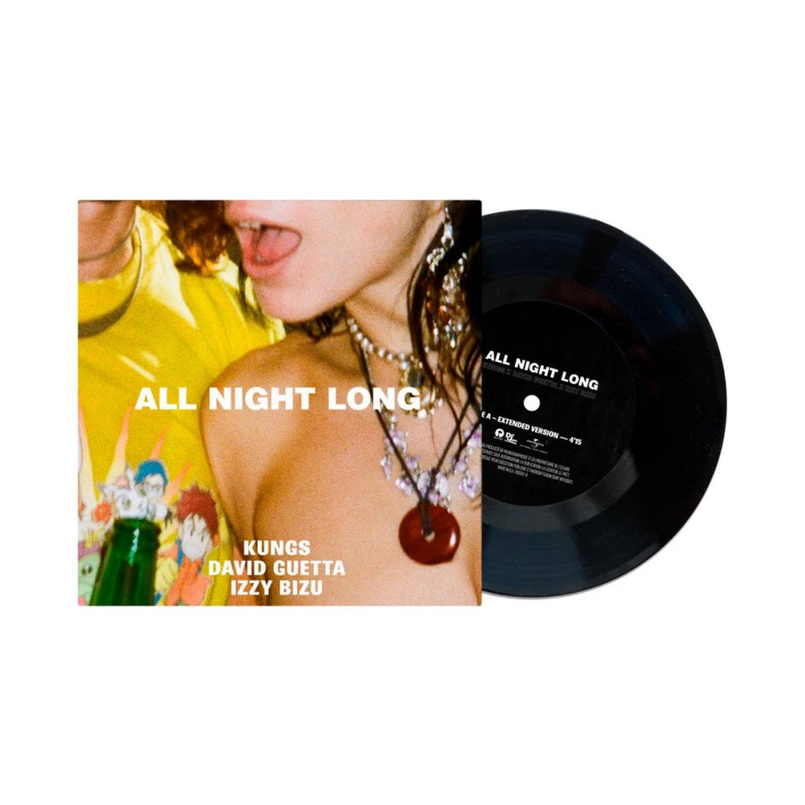 Kungs - All Night Long 45T Exclusive Limited Signed Black Color Vinyl LP