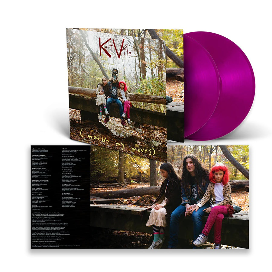Kurt Vile - Watch My Moves Exclusive Limited Violet Color Vinyl 2x LP