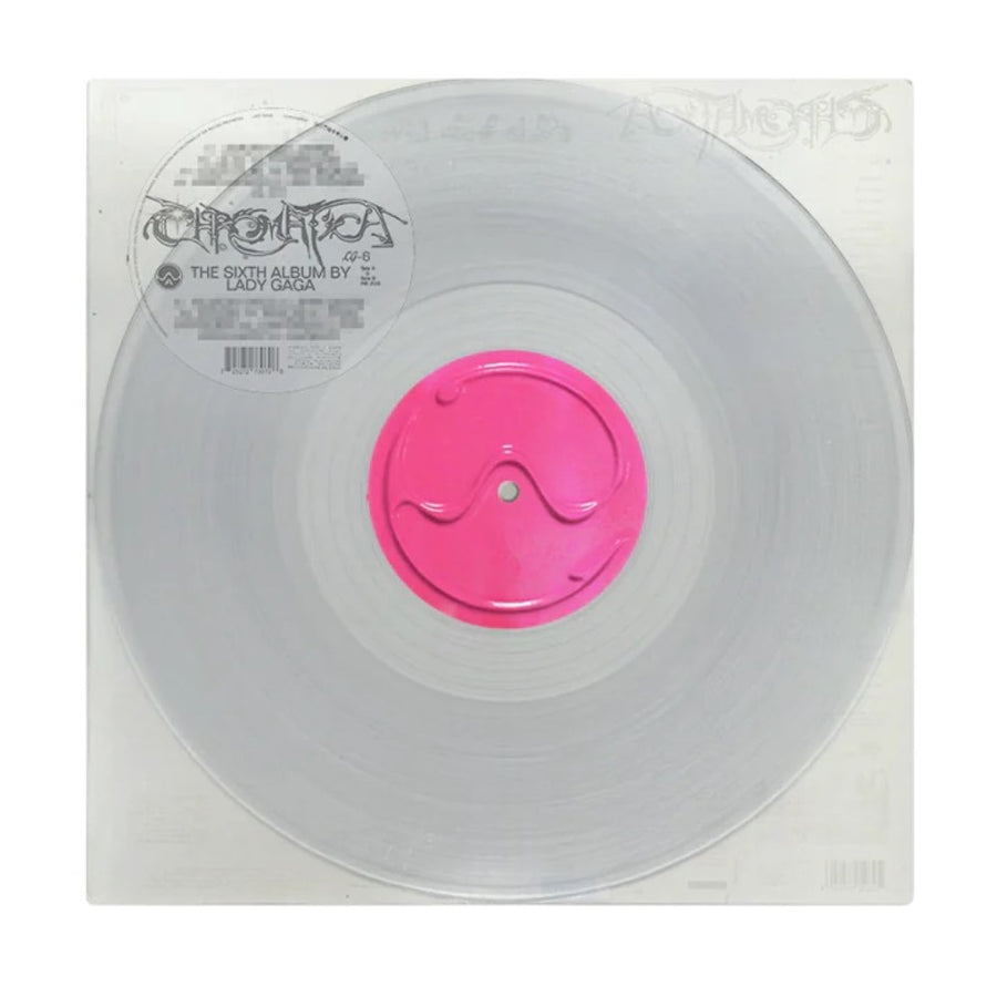 Lady Gaga - Chromatica Exclusive Limited Clear Color Vinyl LP