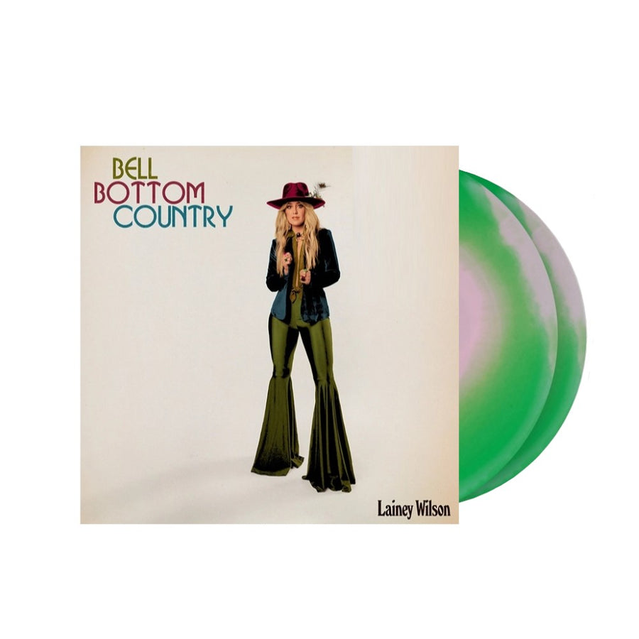 Lainey Wilson - Bell Bottom Country Exclusive Limited Watermelon Swirl Color 2x LP