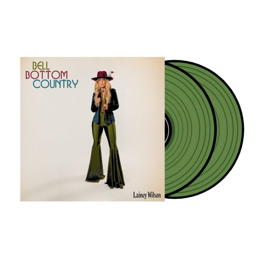 Lainey Wilson - Bell Bottom Country Exclusive Limited Watermelon Green Color Vinyl 2x LP