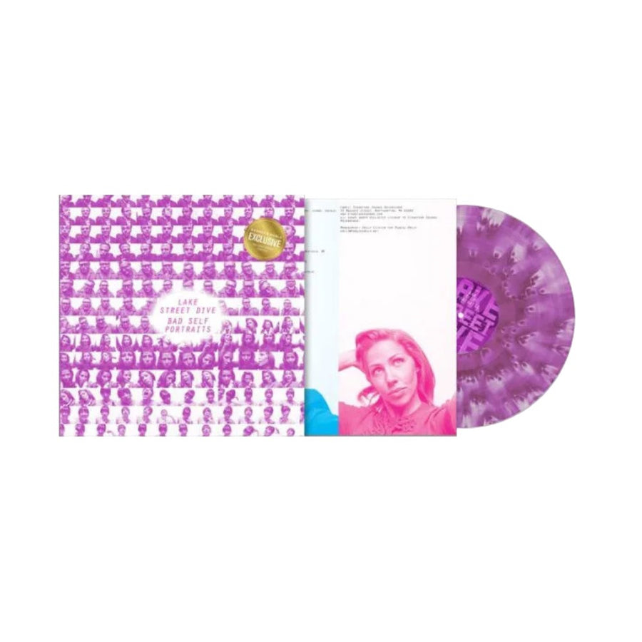 Lake Street Dive - Bad Self Portraits Exclusive Limited Cloudy Pink Color Vinyl LP