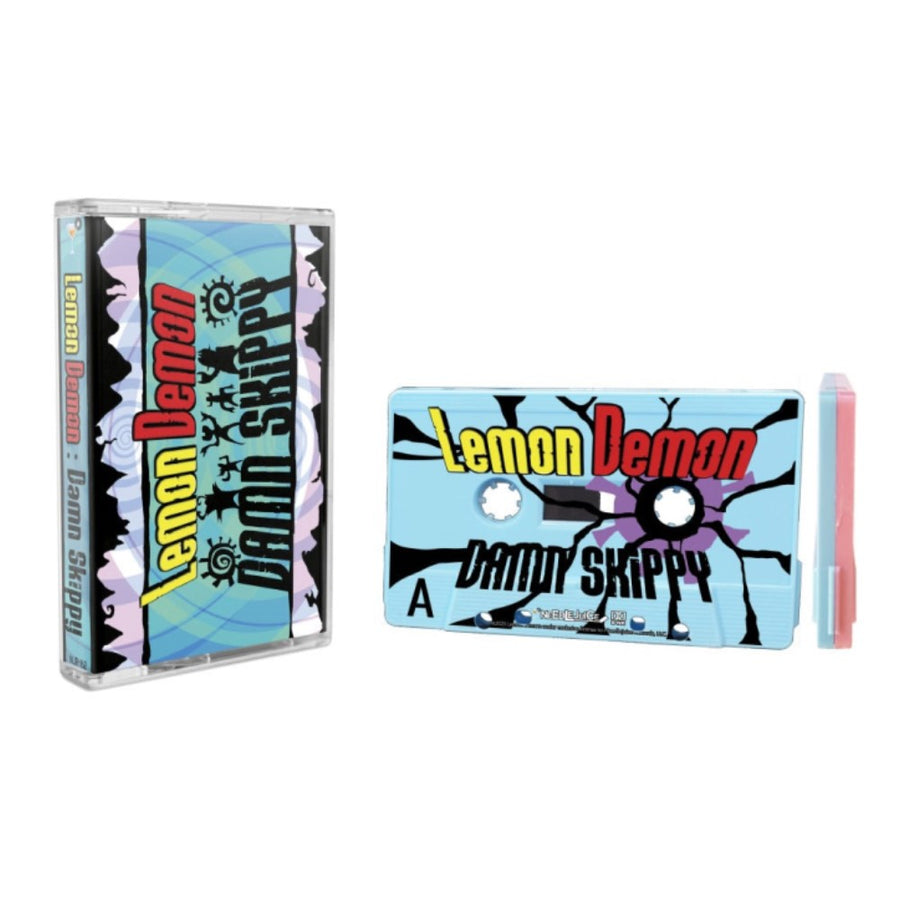 Lemon Demon - Damn Skippy Exclusive Limited Blue/Pink Shell Cassette