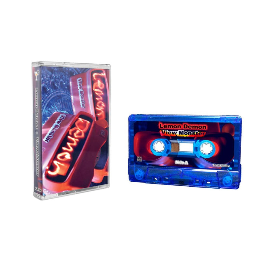 Lemon Demon - View Monster Exclusive Limited Translucent Blue Color Cassette Tape