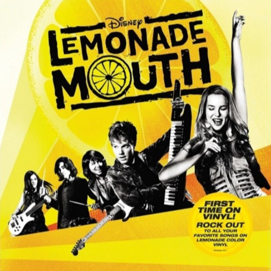 Lemonade Mouth Original Movie Soundtrack Exclusive Limited Yellow/Black Cornetto Color Vinyl LP