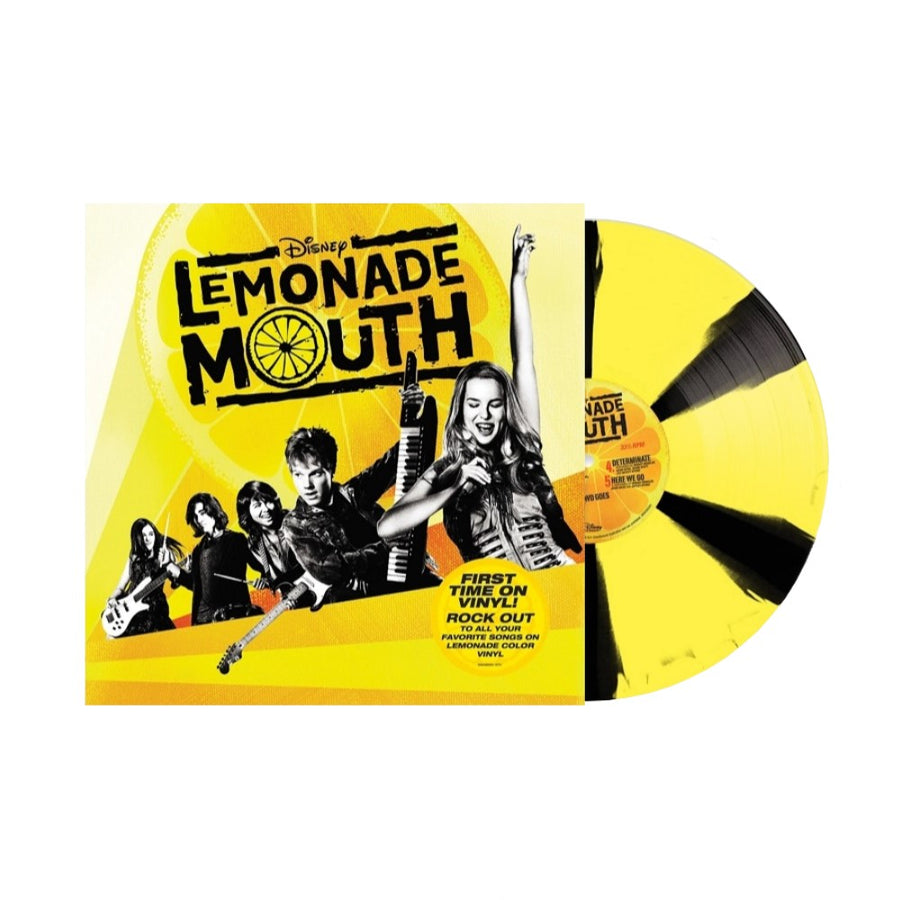 Lemonade Mouth Original Movie Soundtrack Exclusive Limited Yellow/Black Cornetto Color Vinyl LP