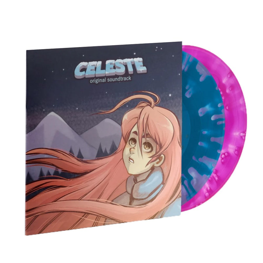 Lena Raine - Celeste Original Soundtrack Exclusive Limited Blue/Purple With Clear Splatter Color Vinyl 2x LP