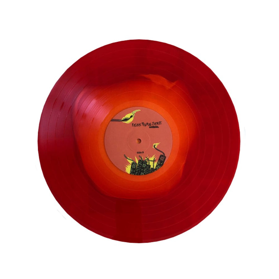 Less Than Jake - Anthem Exclusive Red/Orange Center Vinyl LP Record ...