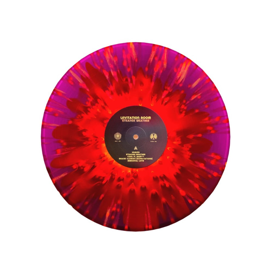 Levitation Room - Strange Weather Exclusive Limited Volcanic Ash Red Swirl Color Vinyl LP