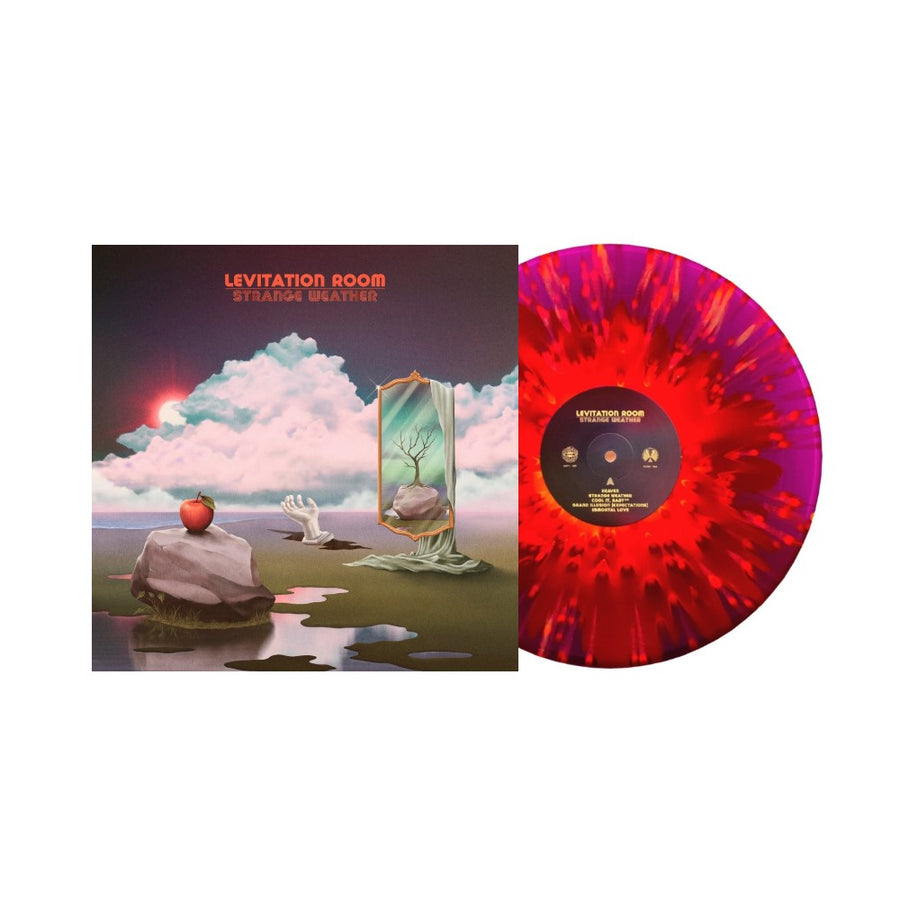 Levitation Room - Strange Weather Exclusive Limited Volcanic Ash Red Swirl Color Vinyl LP