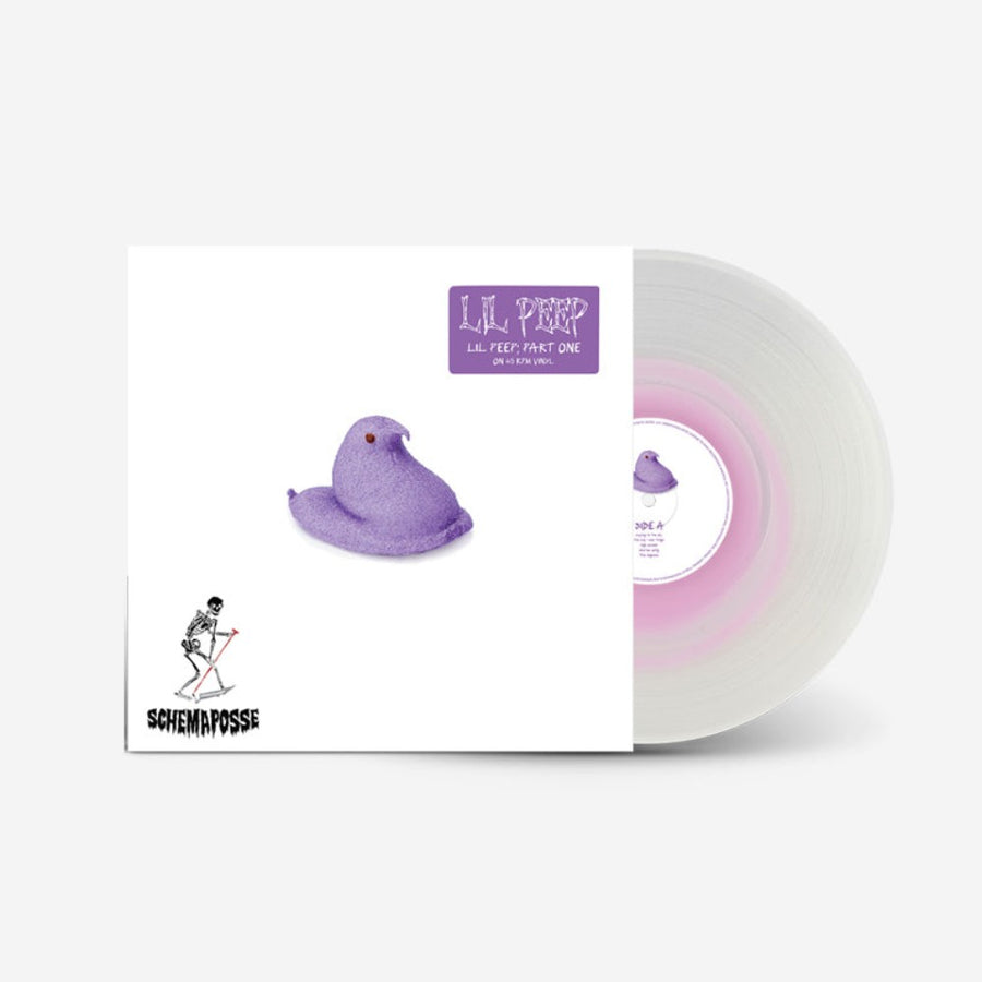 Lil Peep - Part One Exclusive Limited Violet In Clear Color Vinyl LP