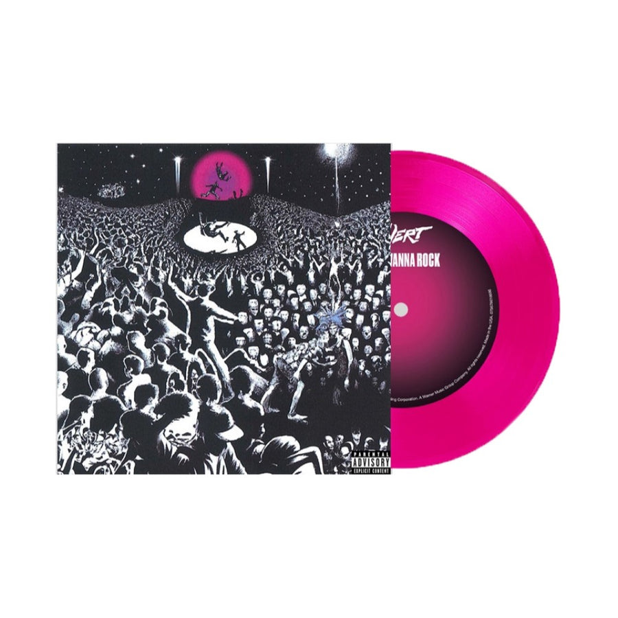 Lil Uzi Vert - Just Wanna Rock Exclusive Limited 7” Florescent Pink Color Vinyl LP