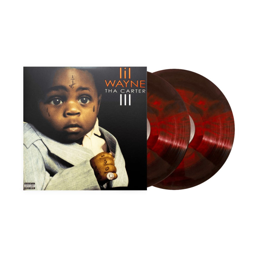 Lil Wayne - Tha Carter III Exclusive Club Edition Red/Black Galaxy Color Vinyl 2x LP