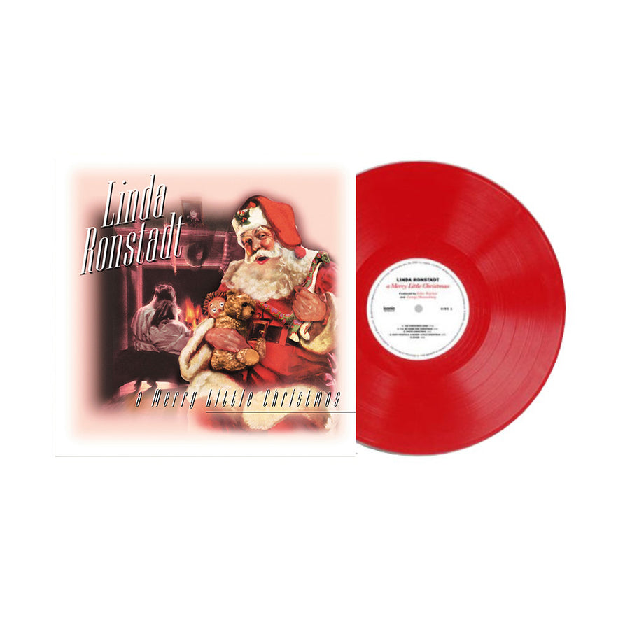 Linda Ronstadt - Merry Little Christmas Exclusive Limited Poinsettia Red Color Vinyl LP