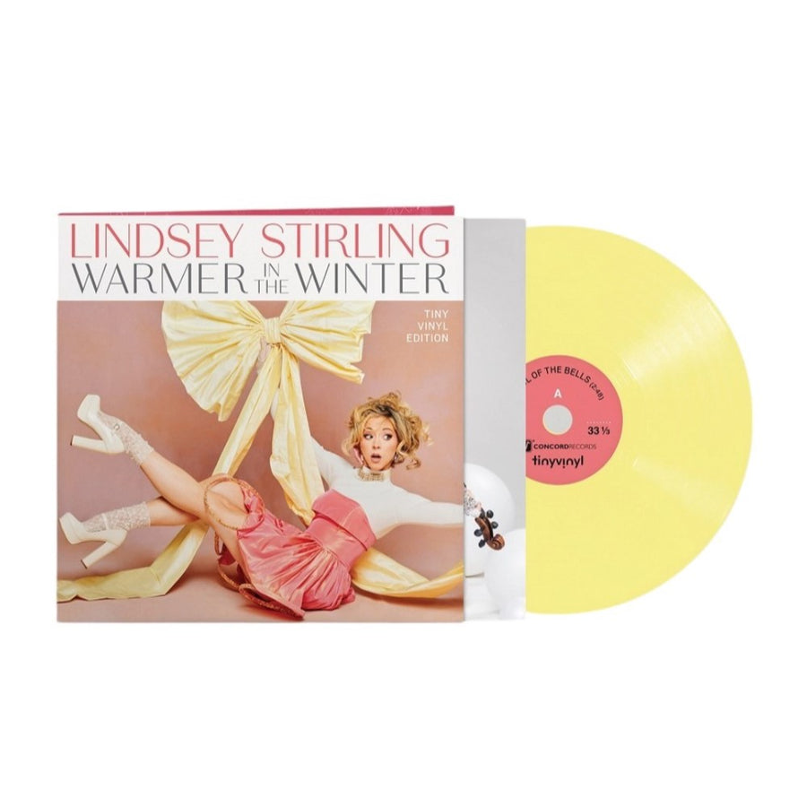 Lindsey Stirling & Sabrina Carpenter - Warmer In The Winter Exclusive Tiny Vinyl Limited 4” Single