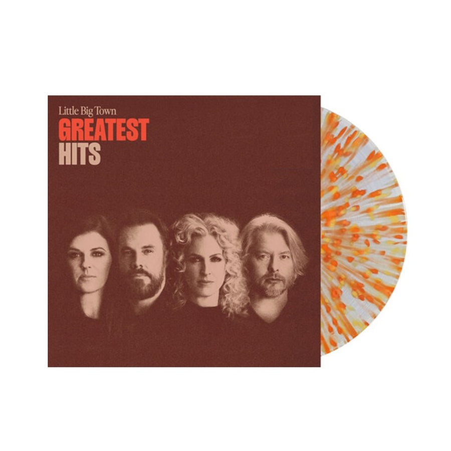 Little Big Town - Greatest Hits Exclusive Limited Clear/Tangerine Splatter Color Vinyl LP