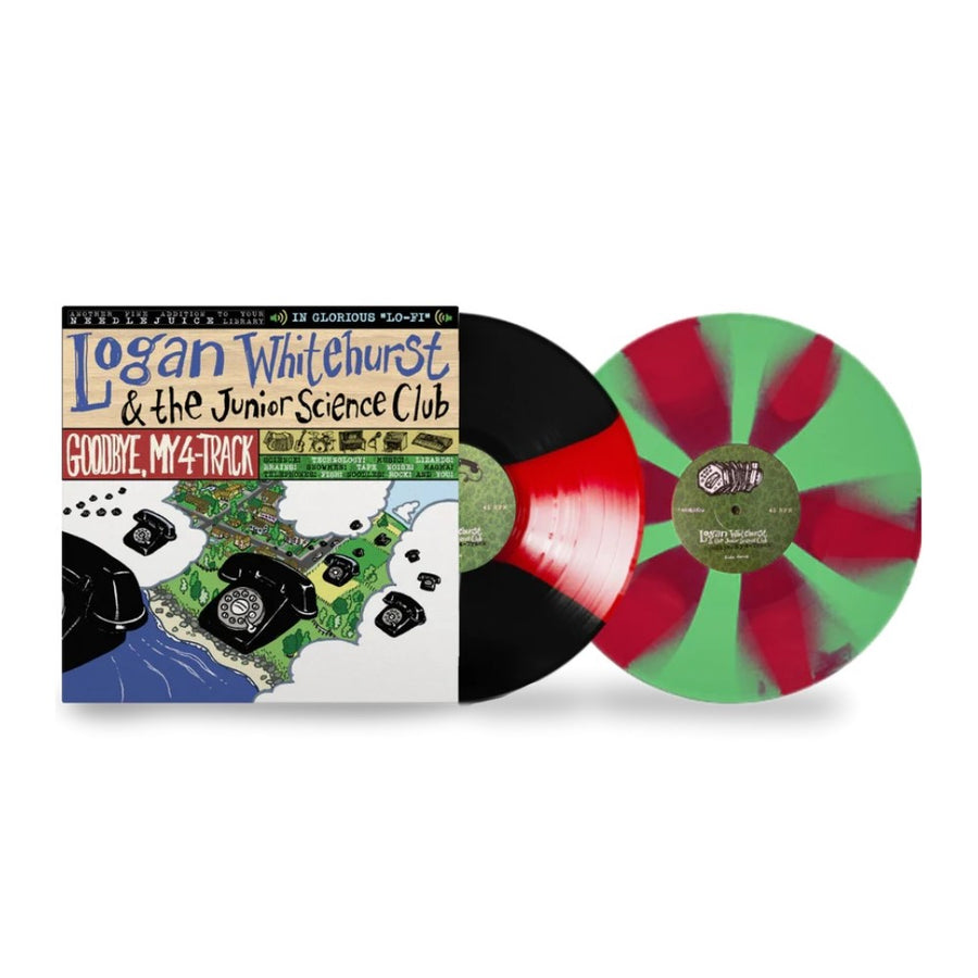 Logan Whitehurst & The Junior Science Club - Goodbye, My 4-Track Exclusive Limited Vanilla Color Vinyl 2x LP